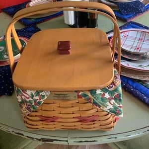 2000 Christmas Longaburger basket